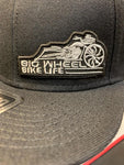 Big Wheel Bike Life Logo Cap- Black/White