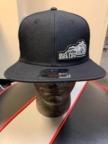 Big Wheel Bike Life Logo Cap- Black/White